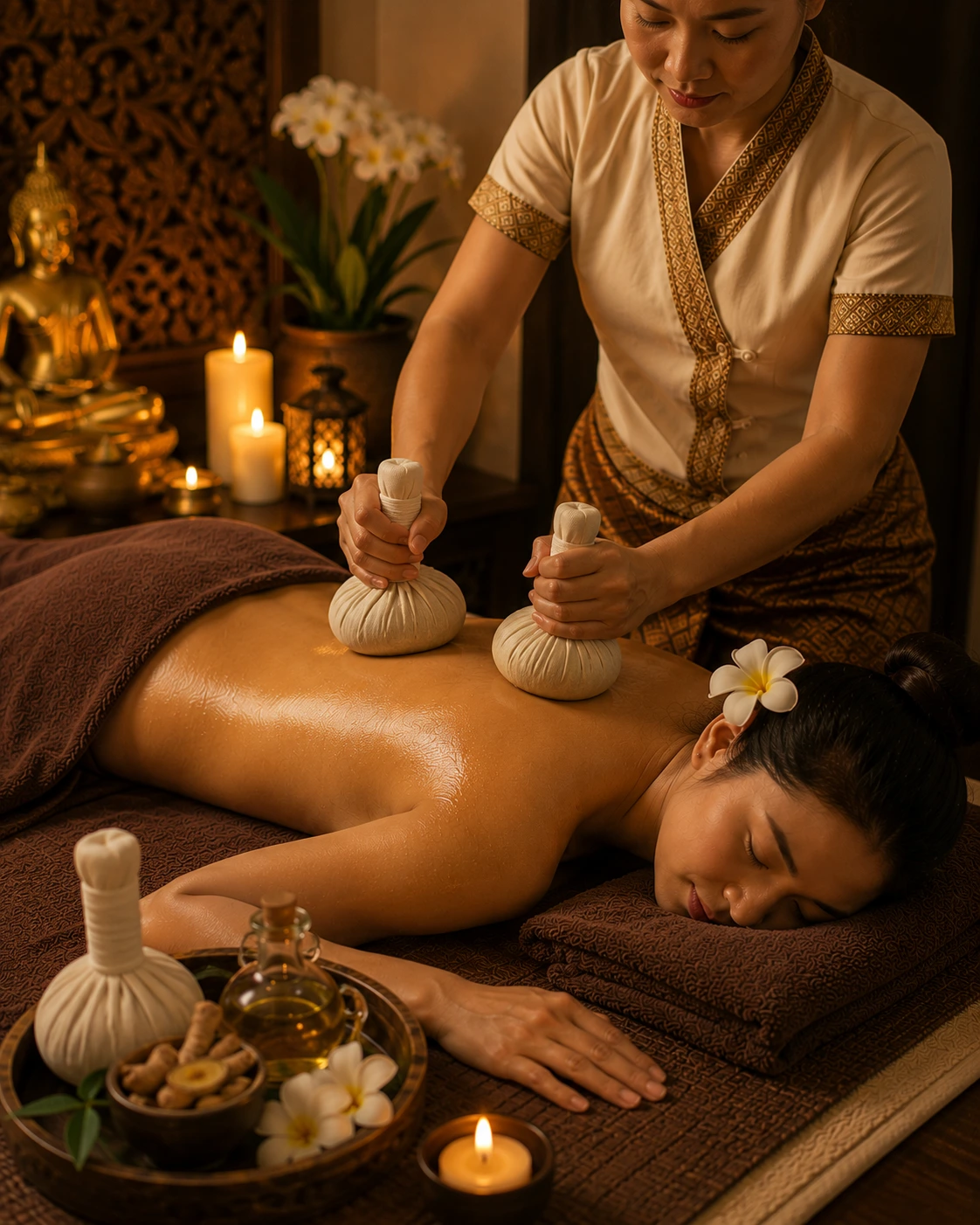 Kräuterstempel-Massage bei SIAM Urai in Simbach am Inn
